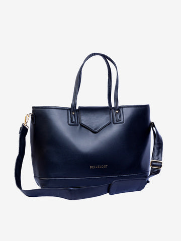 Bellemont Black handbag or laptop bag for working women.